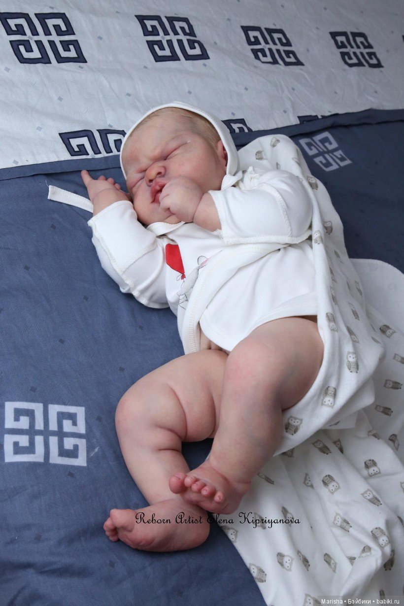 Kai скульптора Nicole Russell, автор куклы Елена Киприянова