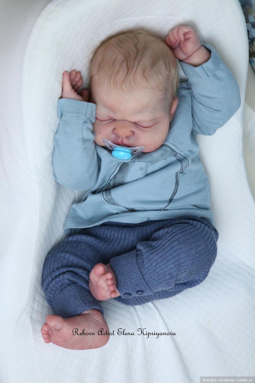 Kai скульптора Nicole Russell, автор куклы Елена Киприянова