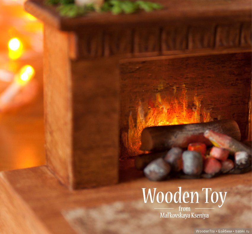 Мама и дочка (деревянные лисички) (фото 8)