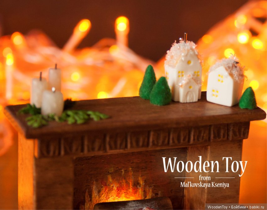 Мама и дочка (деревянные лисички) (фото 7)