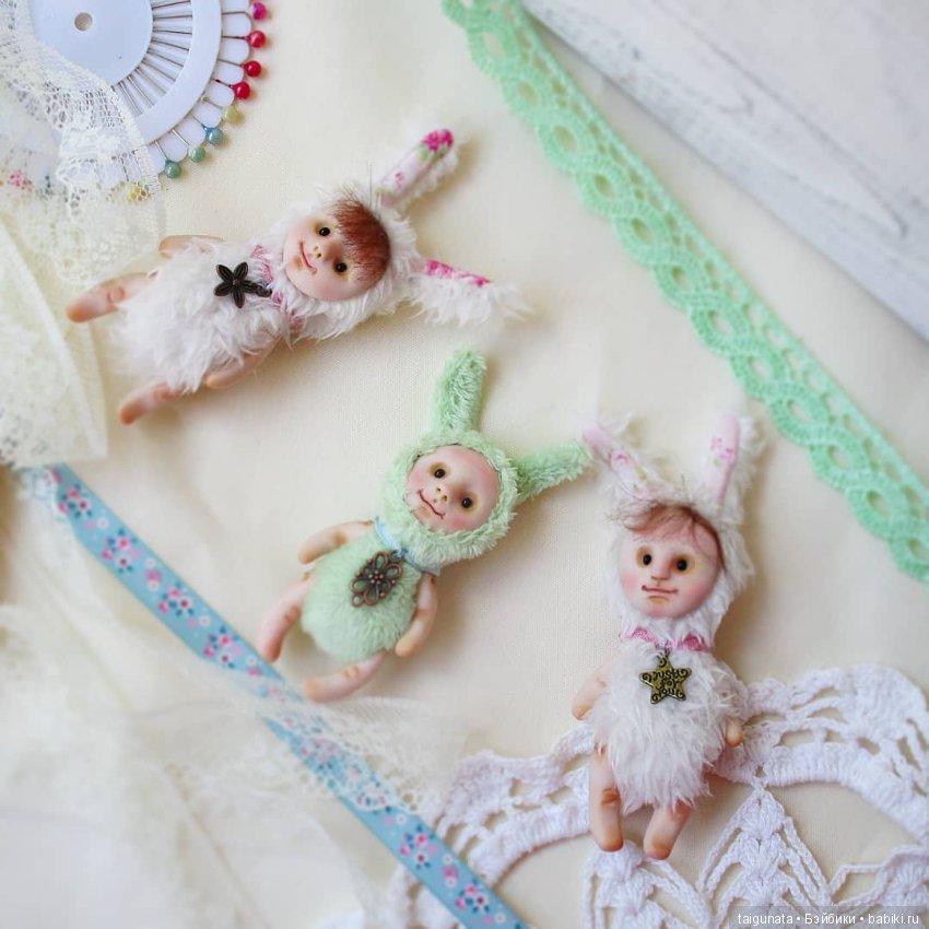 Кукло-броши — Лепка авторских игрушек и папье (фото 5)