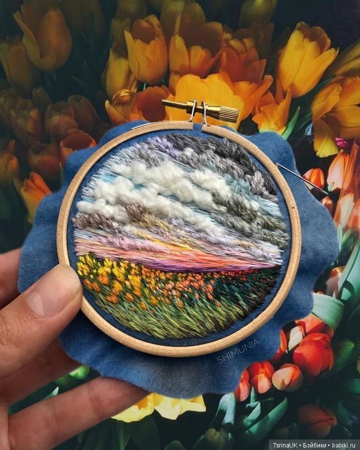 Иголка вместо кисти — Интересное и необычное: фотоподборки (фото 8)