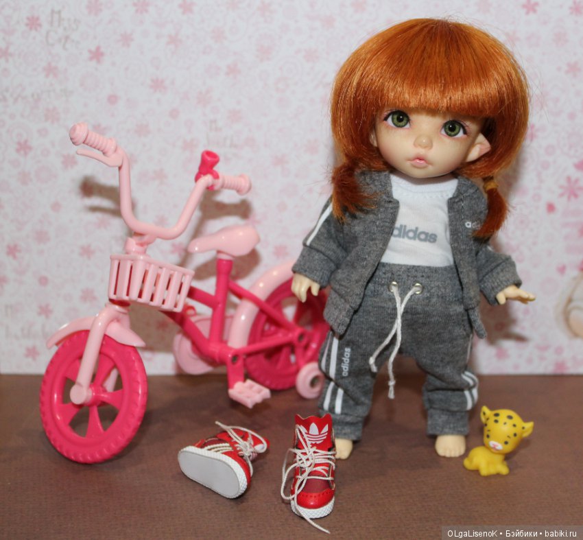 Мои маленькие велосипедистки