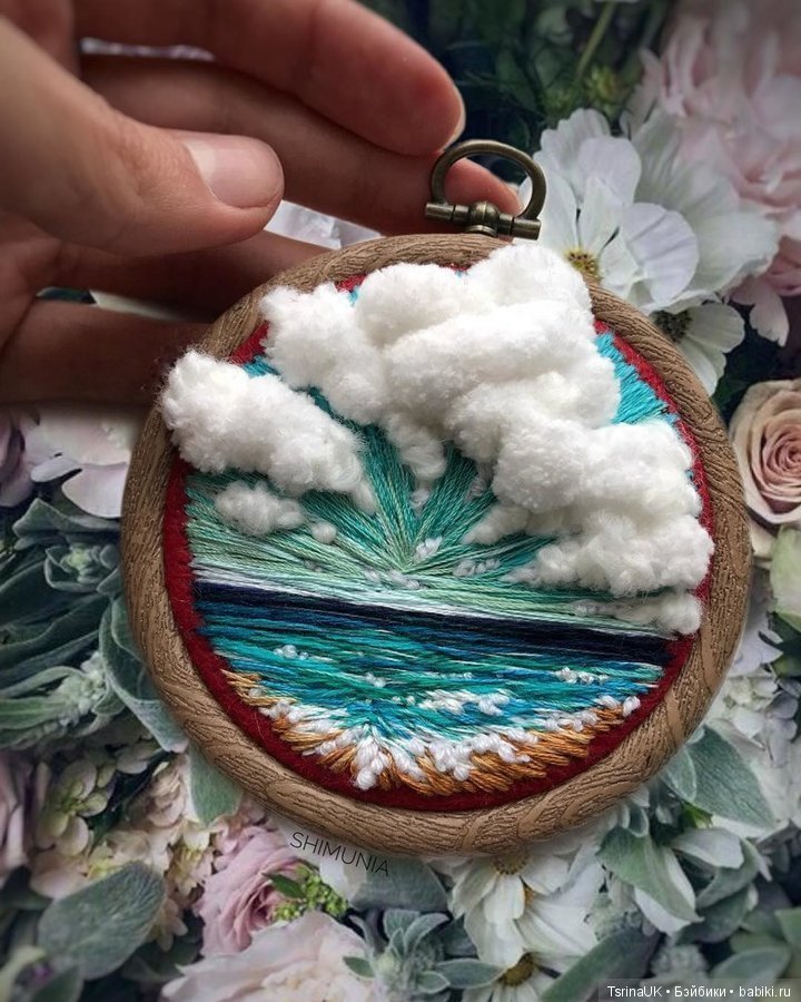 Иголка вместо кисти — Интересное и необычное: фотоподборки