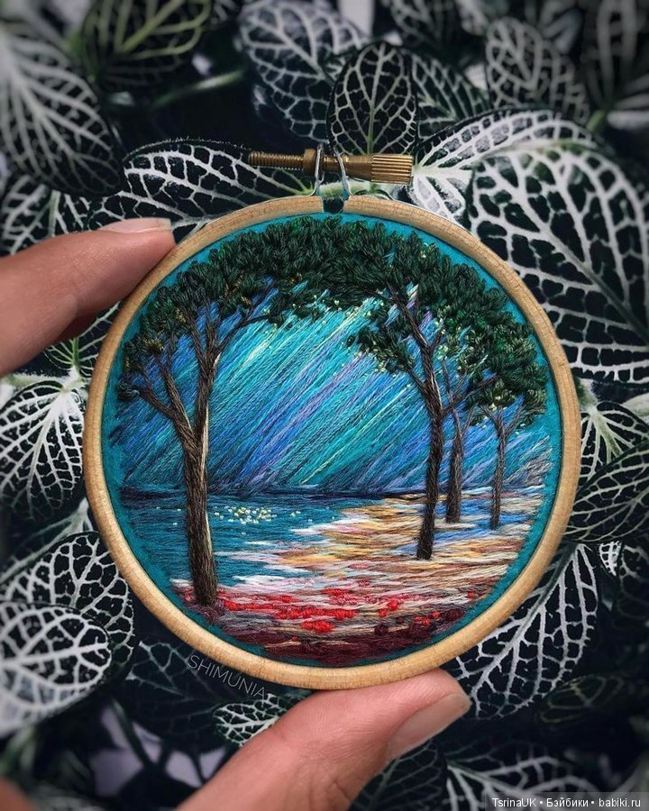 Иголка вместо кисти — Интересное и необычное: фотоподборки (фото 10)