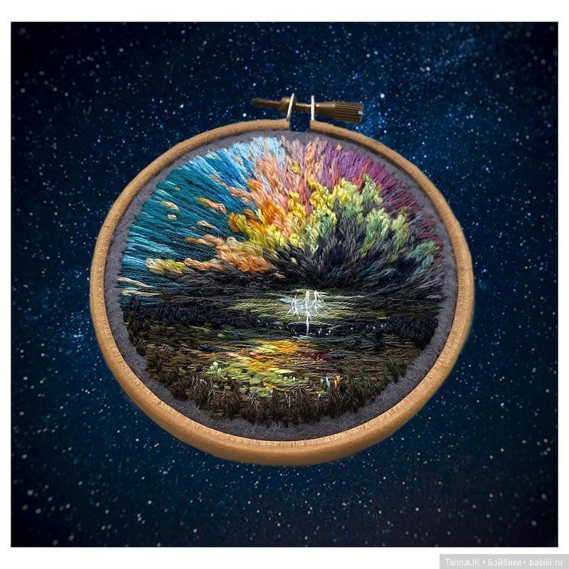 Иголка вместо кисти — Интересное и необычное: фотоподборки (фото 5)