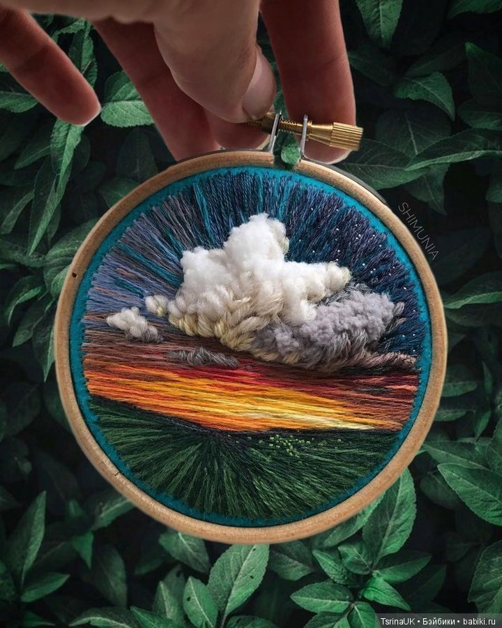 Иголка вместо кисти — Интересное и необычное: фотоподборки