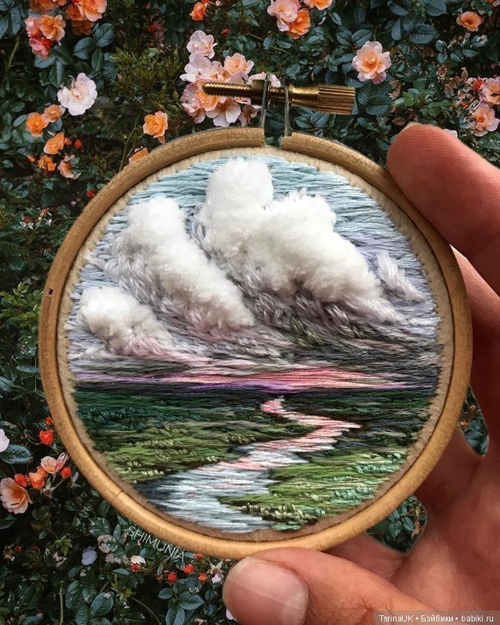 Иголка вместо кисти — Интересное и необычное: фотоподборки