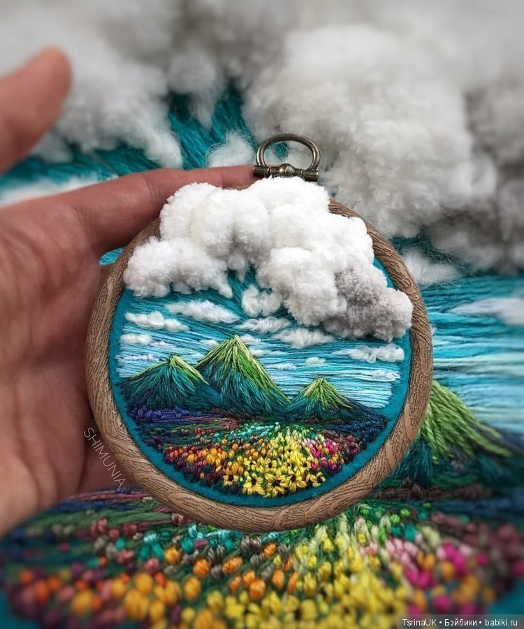 Иголка вместо кисти — Интересное и необычное: фотоподборки