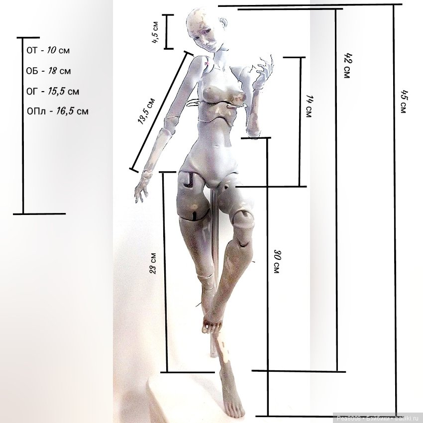 Pre-order — Авторские шарнирные куклы своими руками: лепка