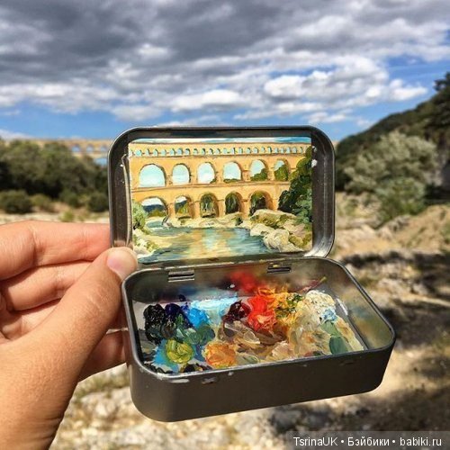 Миниатюрные пейзажи от художницы Хейди Аннализ (фото 5)