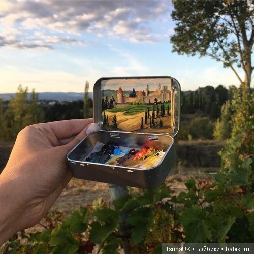 Миниатюрные пейзажи от художницы Хейди Аннализ