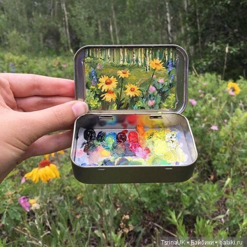 Миниатюрные пейзажи от художницы Хейди Аннализ (фото 10)