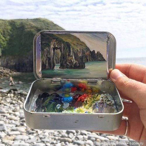 Миниатюрные пейзажи от художницы Хейди Аннализ (фото 6)