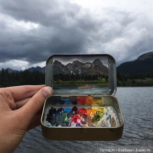 Миниатюрные пейзажи от художницы Хейди Аннализ (фото 3)