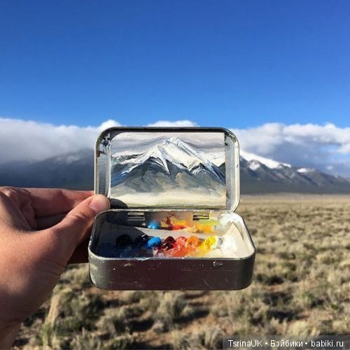 Миниатюрные пейзажи от художницы Хейди Аннализ (фото 7)