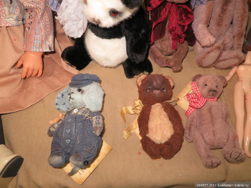 На выставке — Выставки кукол и мишек Тедди: фоторепортажи