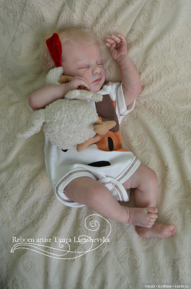 "Светлячок", кукла реборн Татьяны Латашевской