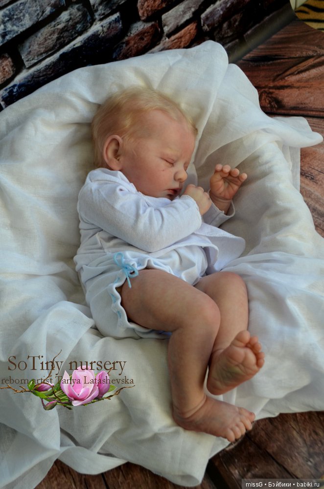 "Светлячок", кукла реборн Татьяны Латашевской