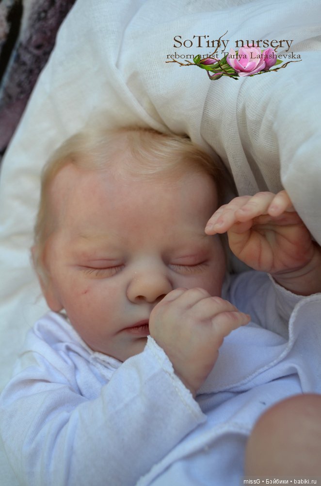 "Светлячок", кукла реборн Татьяны Латашевской