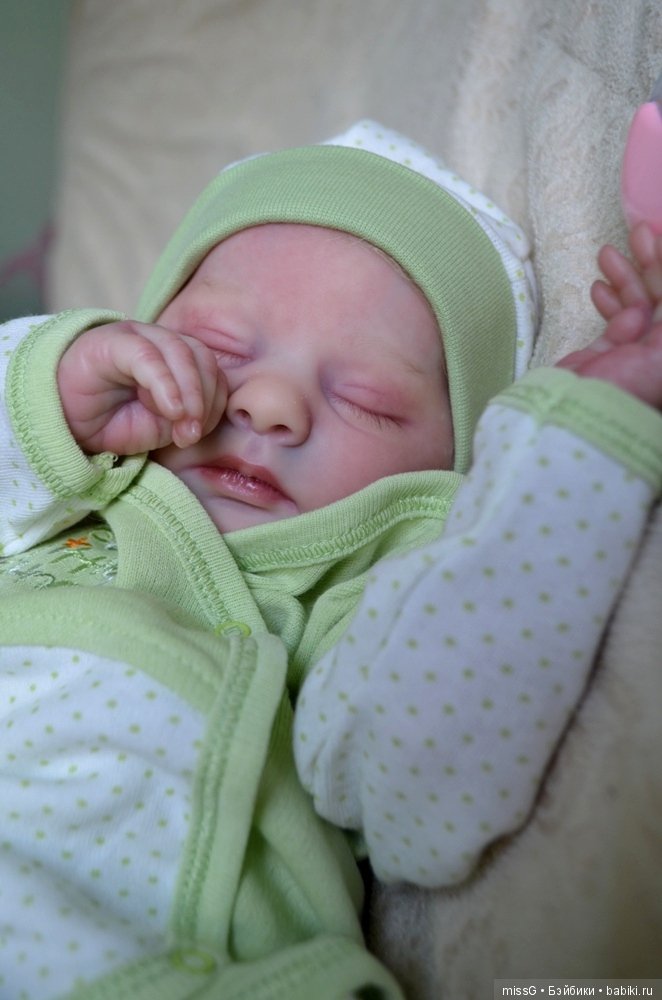 "Светлячок", кукла реборн Татьяны Латашевской