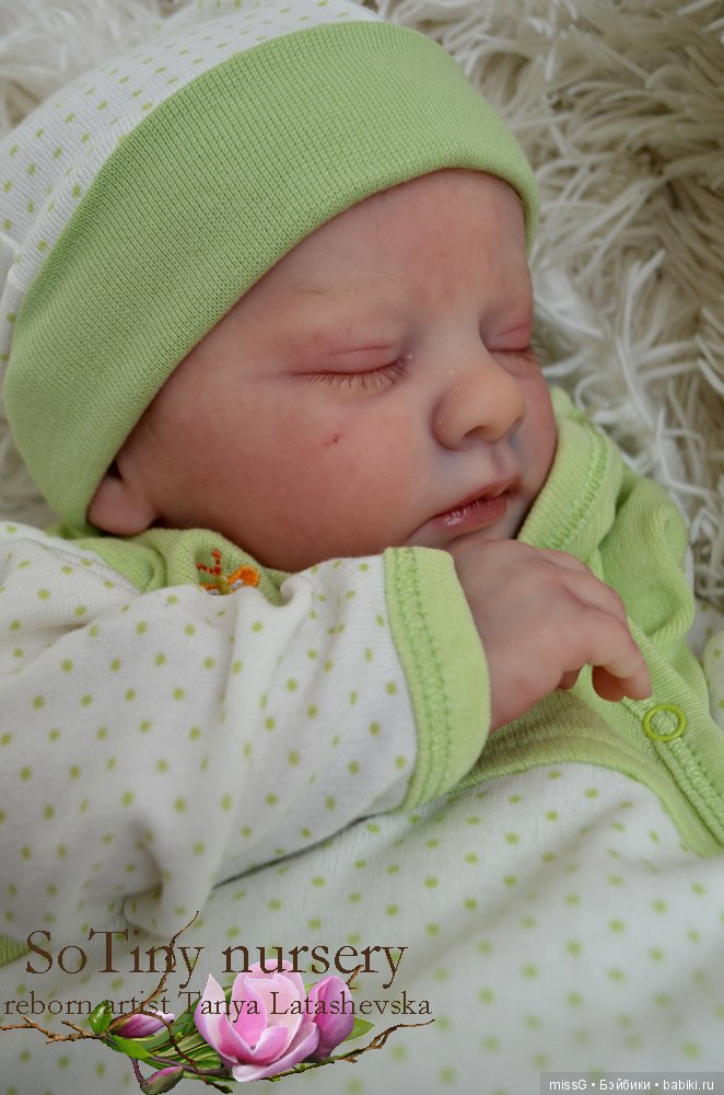 "Светлячок", кукла реборн Татьяны Латашевской