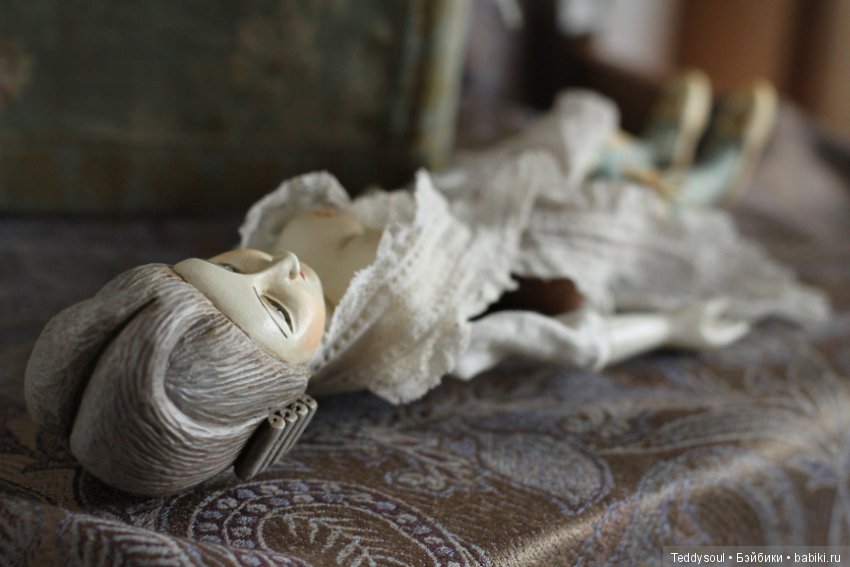 French Court Doll - французская придворная кукла