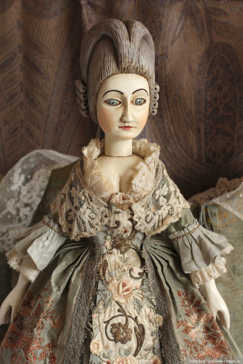 French Court Doll - французская придворная кукла