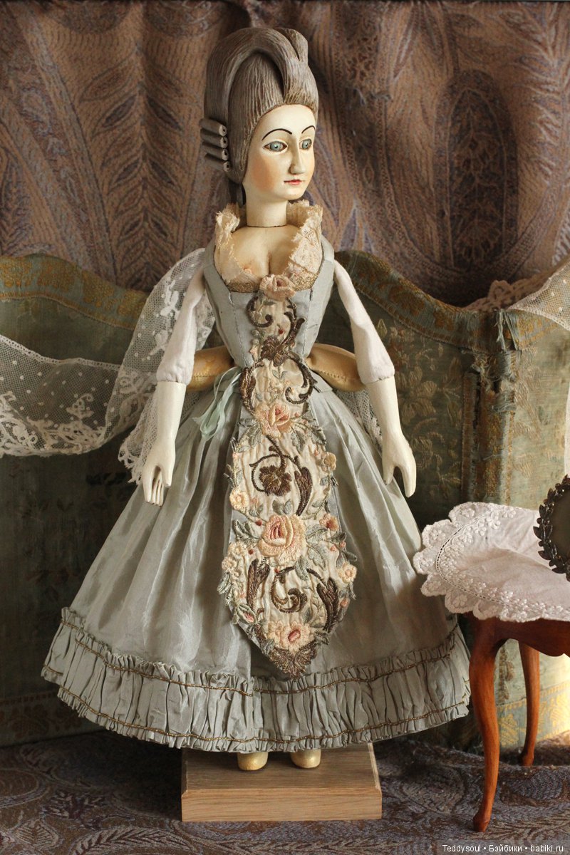 French Court Doll - французская придворная кукла