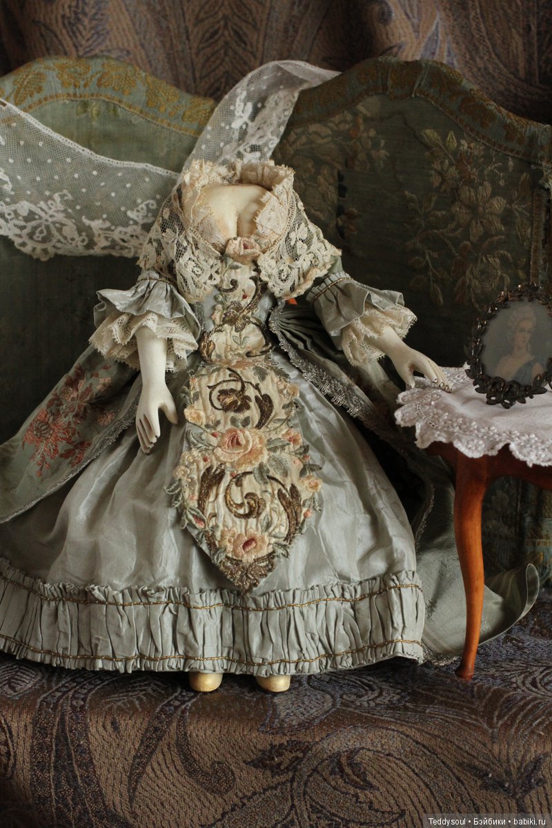 French Court Doll - французская придворная кукла (фото 5)