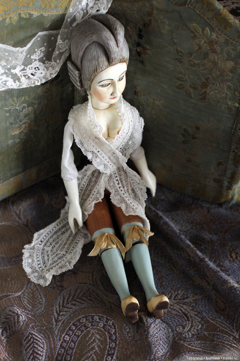 French Court Doll - французская придворная кукла