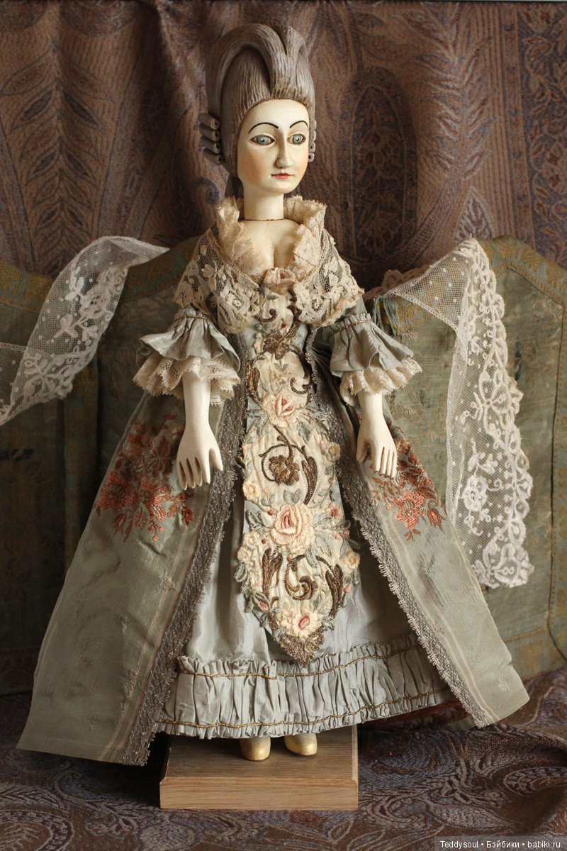 French Court Doll - французская придворная кукла
