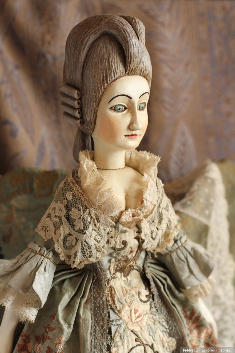 French Court Doll - французская придворная кукла