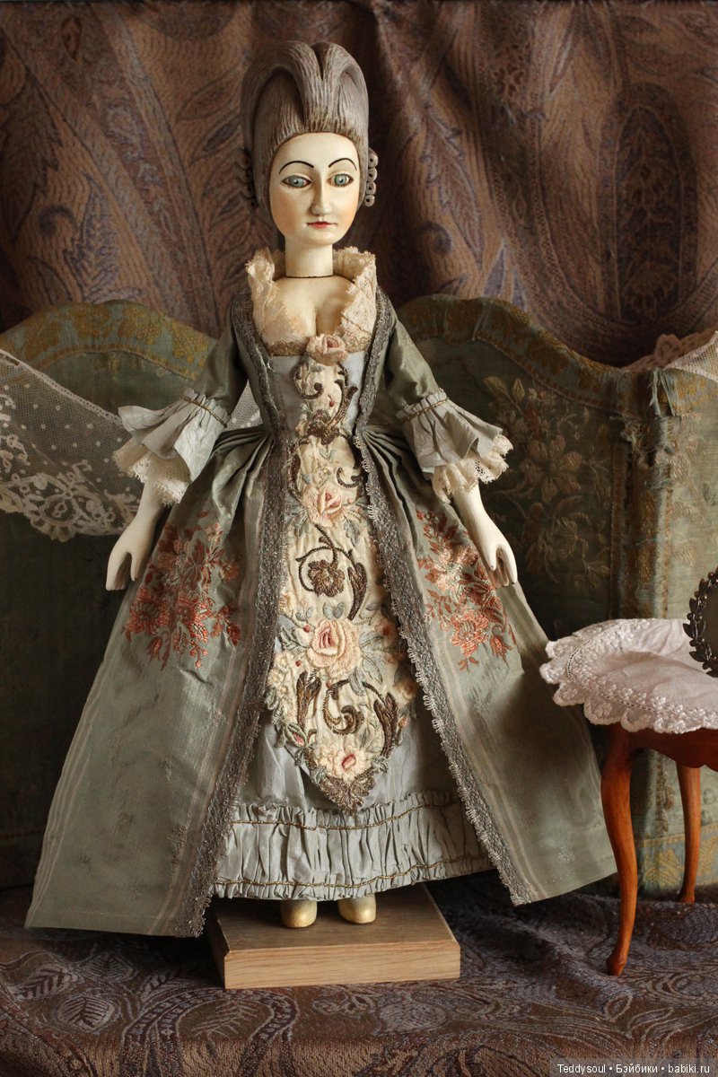 French Court Doll - французская придворная кукла