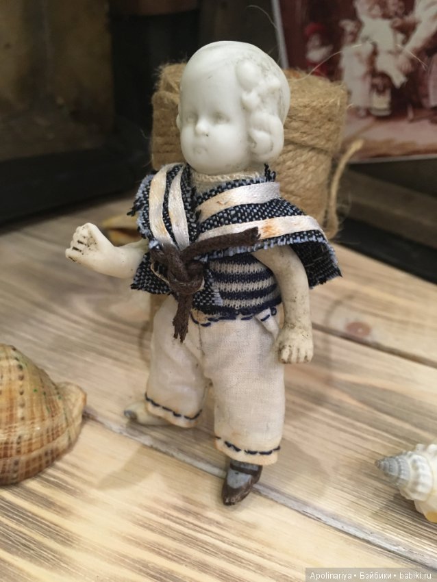 Vintage sea — Лепка авторских кукол: полимерная глина (фото 3)