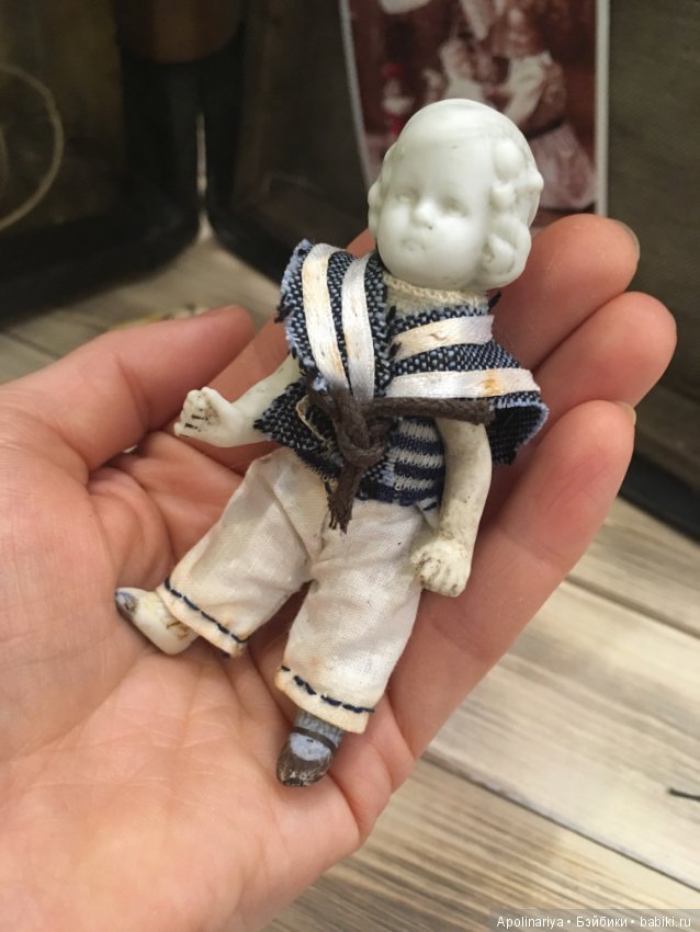 Vintage sea — Лепка авторских кукол: полимерная глина (фото 6)