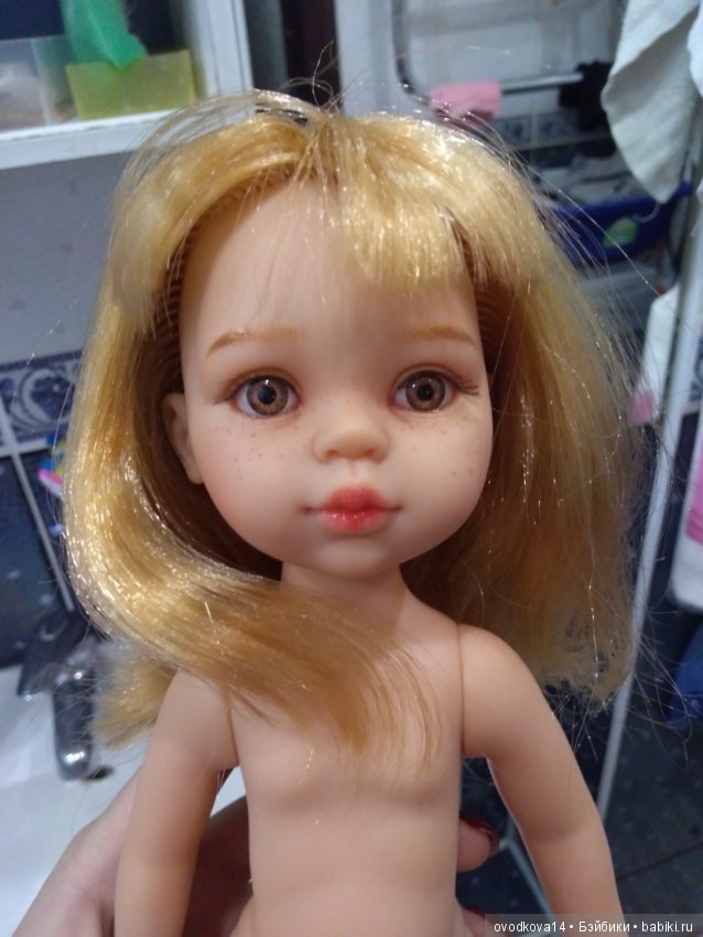 Мой первый опыт создания ООАК, paola reina