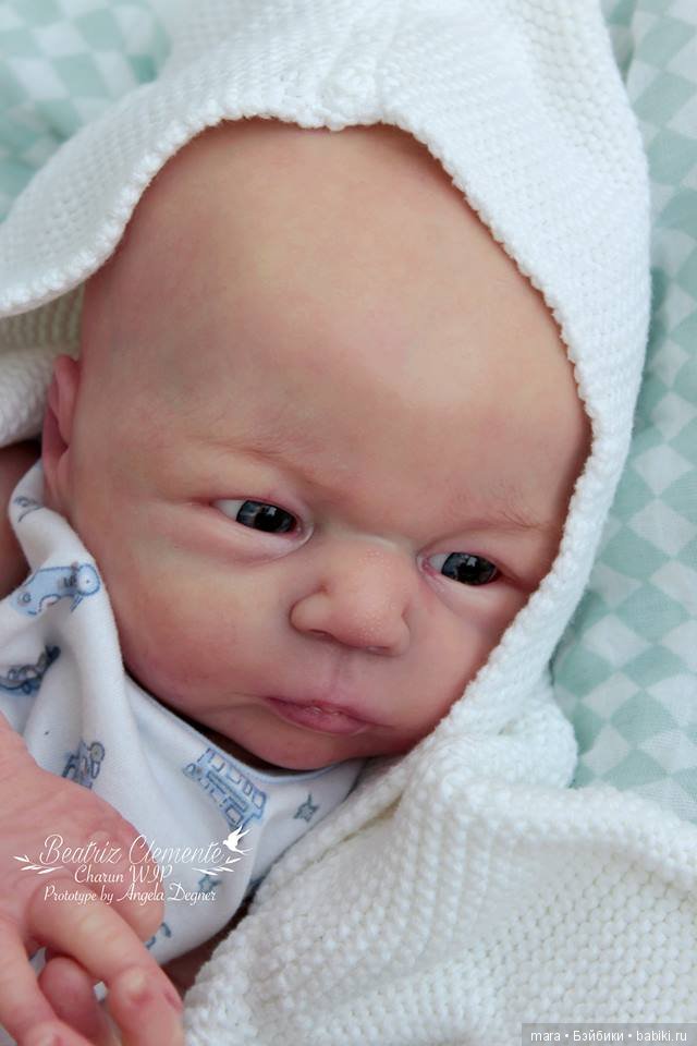 Молд для куклы реборн Charun скульптора Angela Degner, автор прототипа Beatriz Clemente (фото 3)