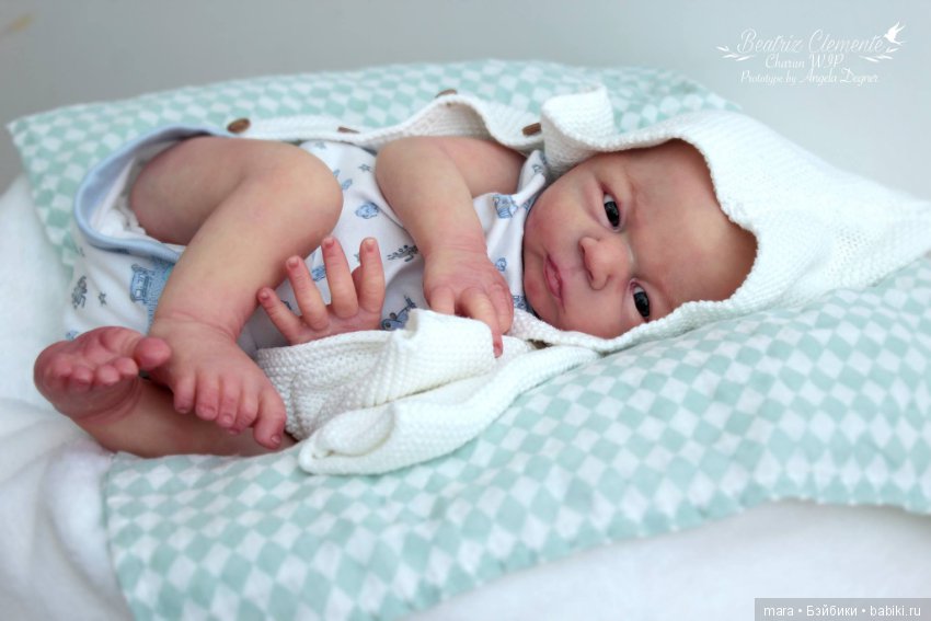 Молд для куклы реборн Charun скульптора Angela Degner, автор прототипа Beatriz Clemente (фото 5)
