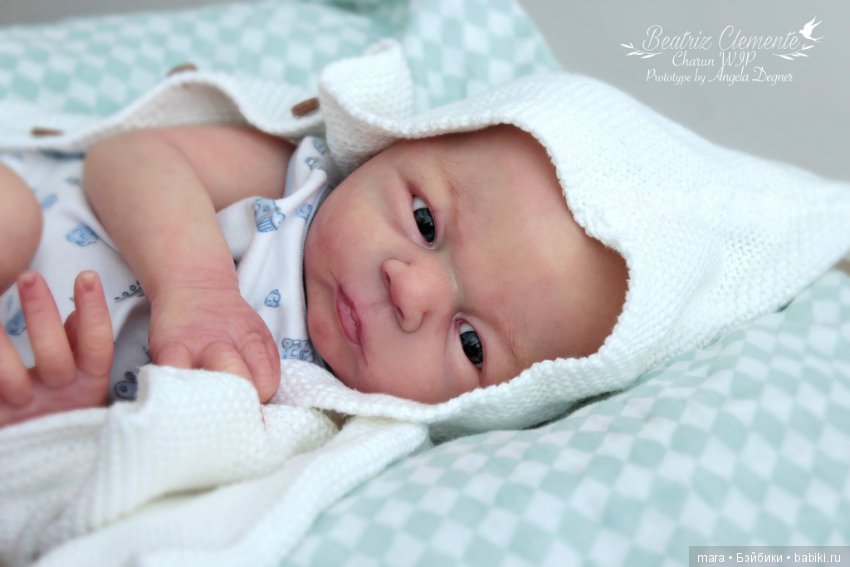 Молд для куклы реборн Charun скульптора Angela Degner, автор прототипа Beatriz Clemente (фото 2)