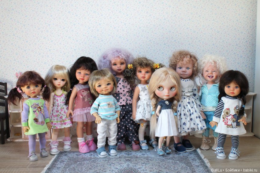 Средняя группа — Домашние коллекции кукол: фото собраний