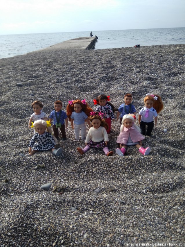 Море, Крым, Октябрь — Куклы Lori (Лори): Battat (фото 3)