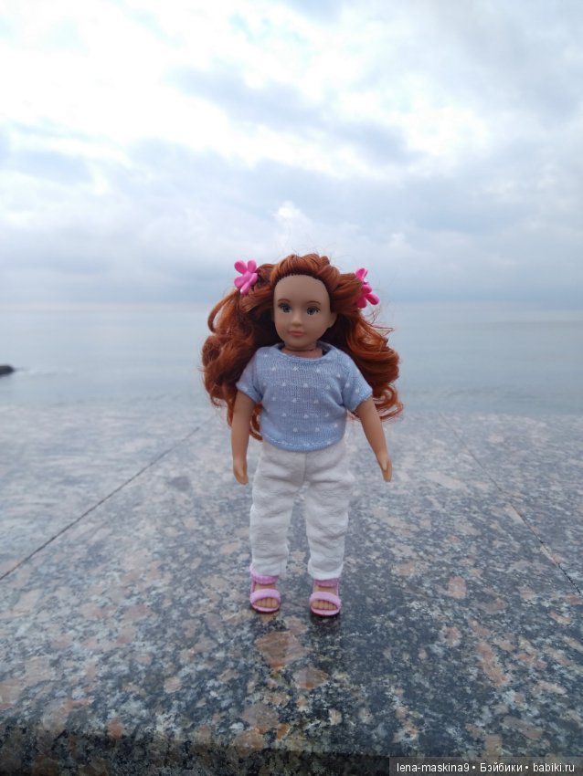 Море, Крым, Октябрь — Куклы Lori (Лори): Battat