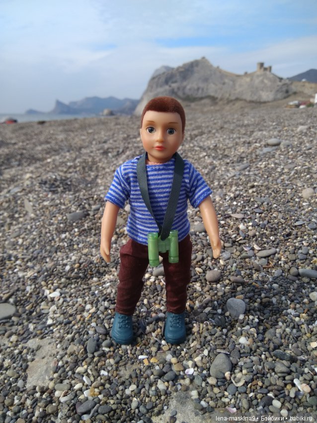 Море, Крым, Октябрь — Куклы Lori (Лори): Battat