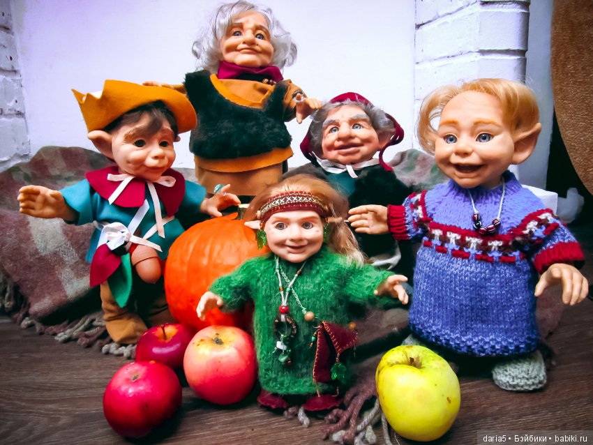 Время собирать тыквы — Коллекционные куклы разных авторов (Разное): редкие бренды (фото 10)