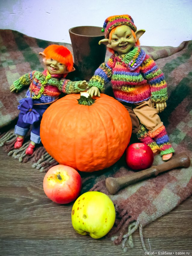 Время собирать тыквы — Коллекционные куклы разных авторов (Разное): редкие бренды (фото 8)