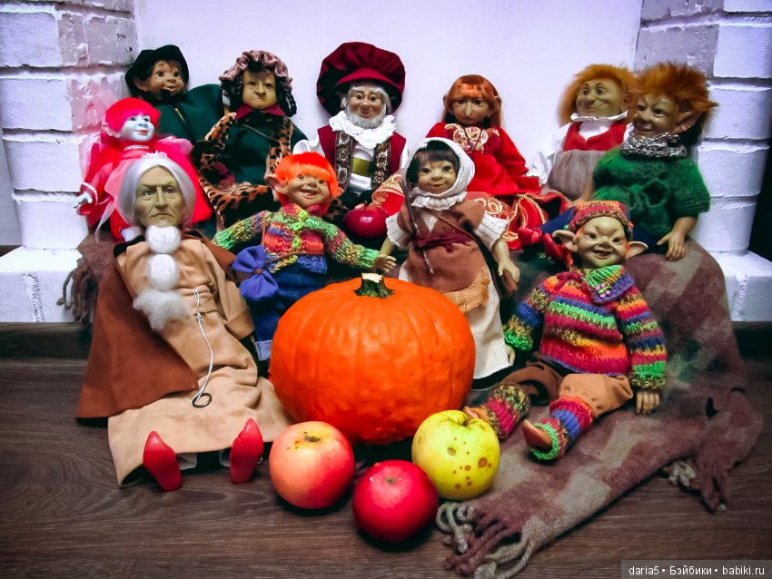 Время собирать тыквы — Коллекционные куклы разных авторов (Разное): редкие бренды (фото 3)