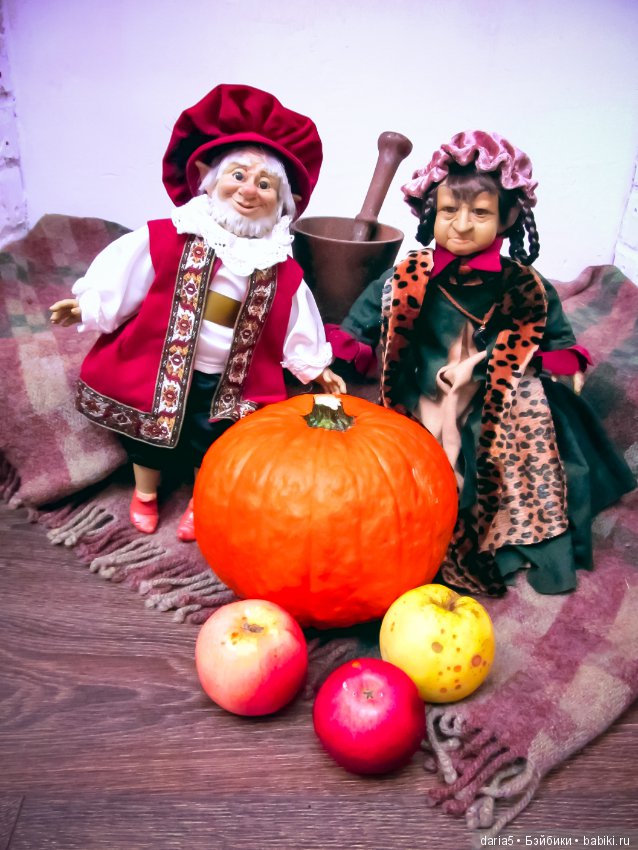 Время собирать тыквы — Коллекционные куклы разных авторов (Разное): редкие бренды (фото 6)