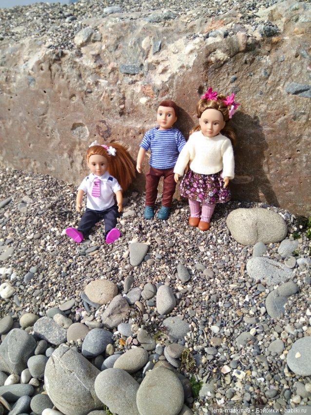 Море, Крым, Октябрь — Куклы Lori (Лори): Battat