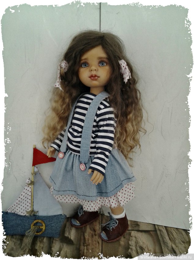 Верочка.ООАК куколки от Паола Рейна (фото 9)